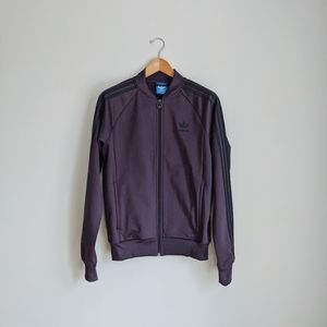 Adidas Eggplant Purple Track Jacket